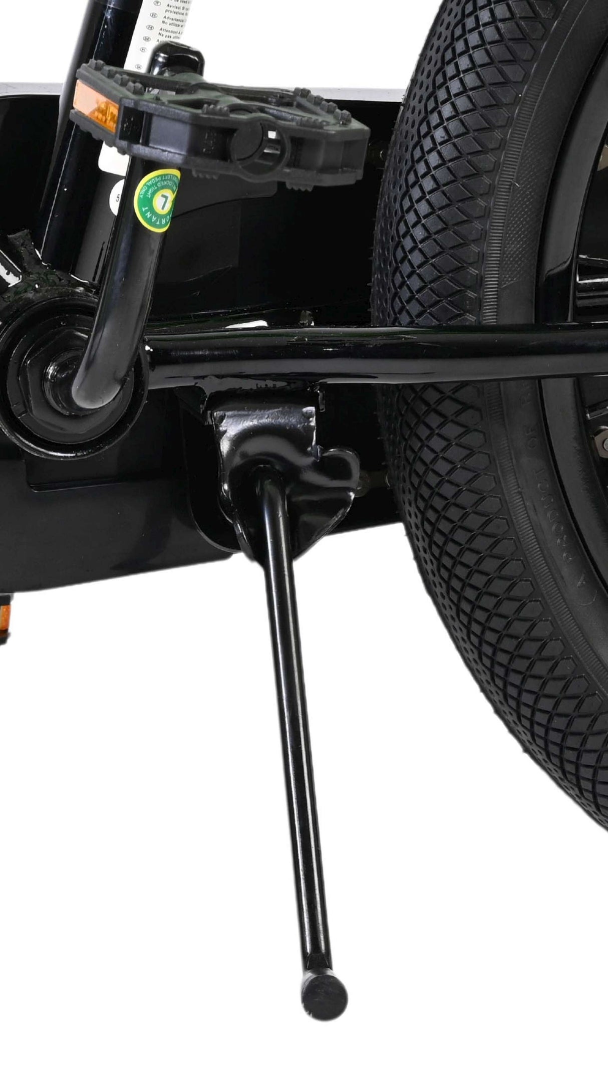 Volare Sportivo Kinderfahrrad - Jungen - 16 Zoll - Grün Schwarz - Zwei Handbremsen