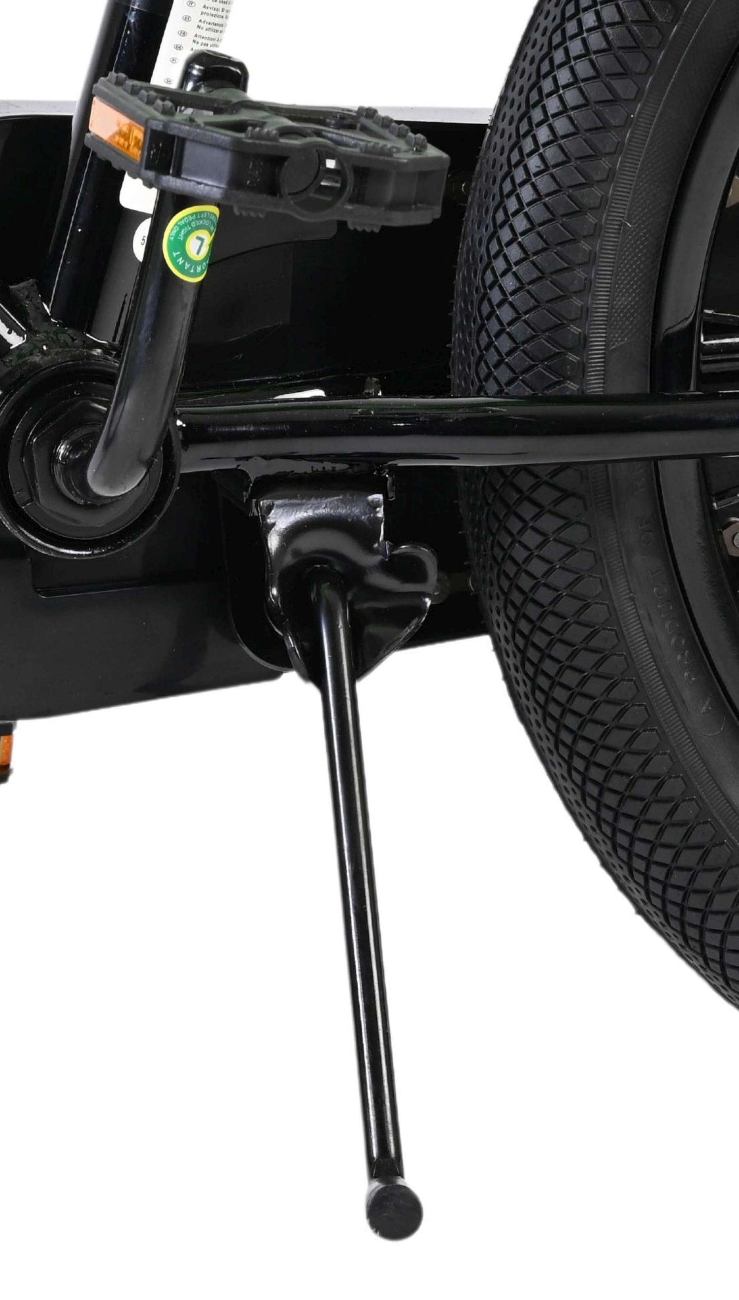 Volare Sportivo Kinderfahrrad - Jungen - 16 Zoll - Grün Schwarz - Zwei Handbremsen