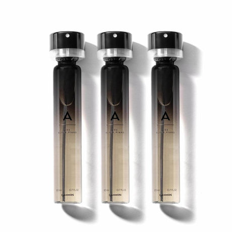 GAMMON Black Notes Parfum Set mit Aluminium Suit