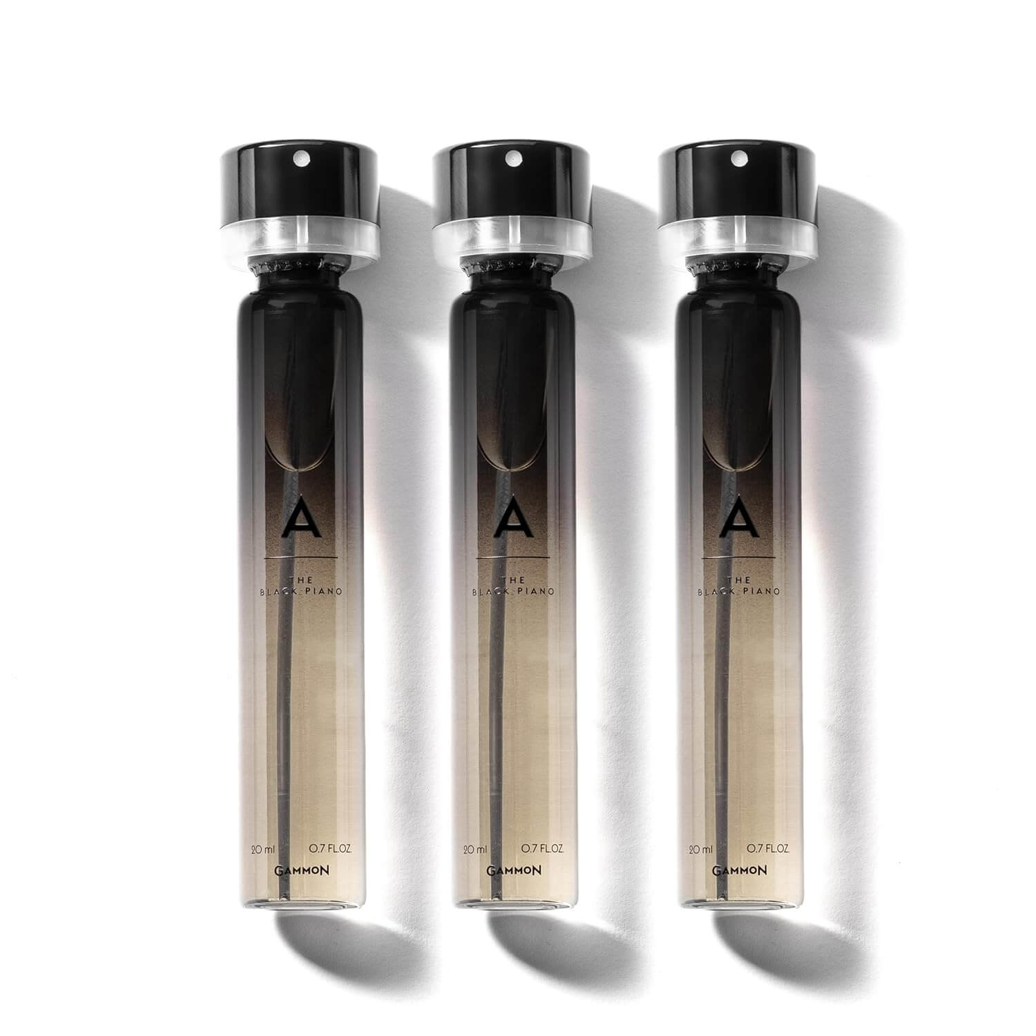 GAMMON 9014 Black Piano Herrenduft Set, holzig-süß, 20% Parfum-Öl
