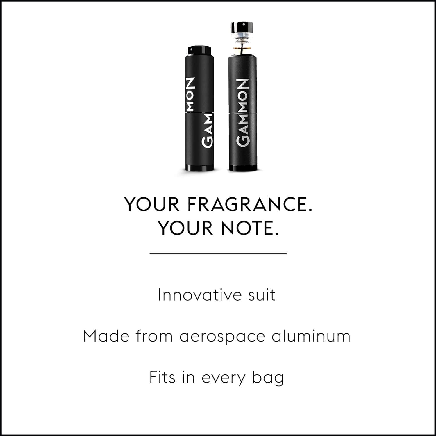 GAMMON 9014 Black Piano Herrenduft Set, holzig-süß, 20% Parfum-Öl