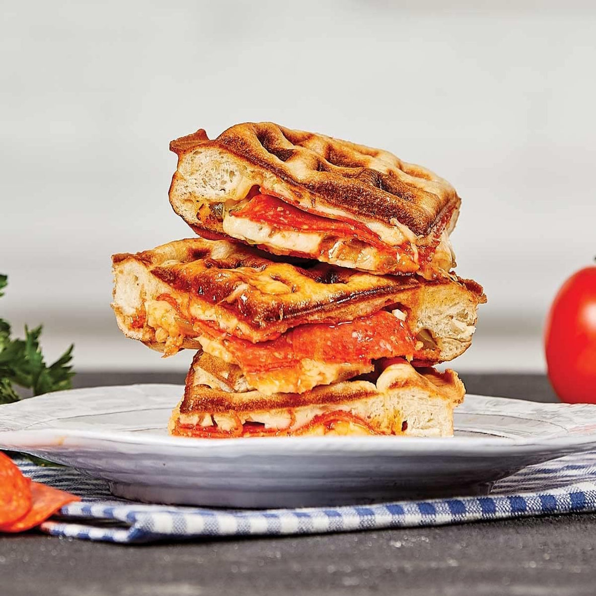 PowerXL Waffle Star Waffeleisen – Gefüllte Waffeln 18cm Antihaft
