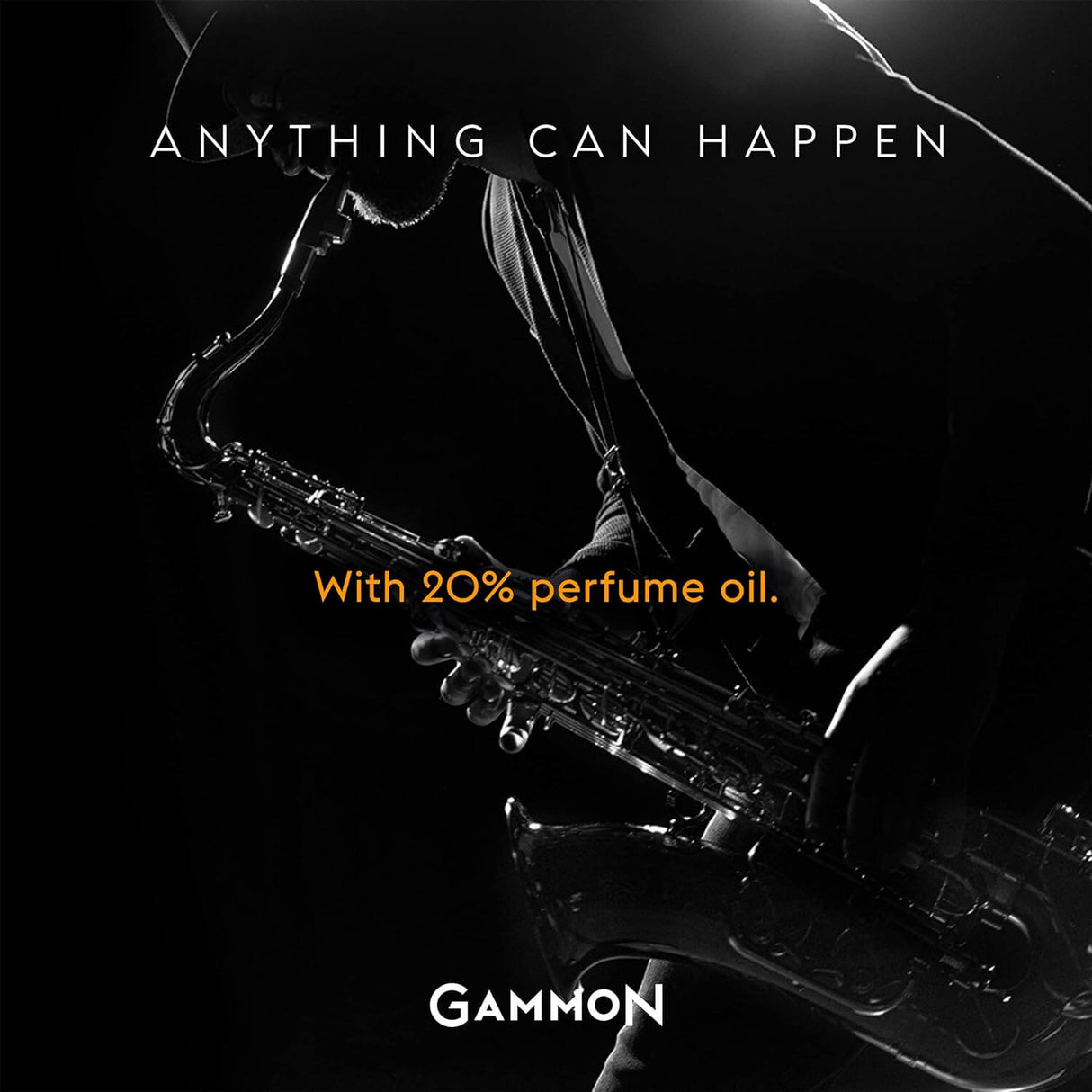 GAMMON 9045 Black Sax Herrenduft Set, holzig-würzig, 20% Parfum-Öl
