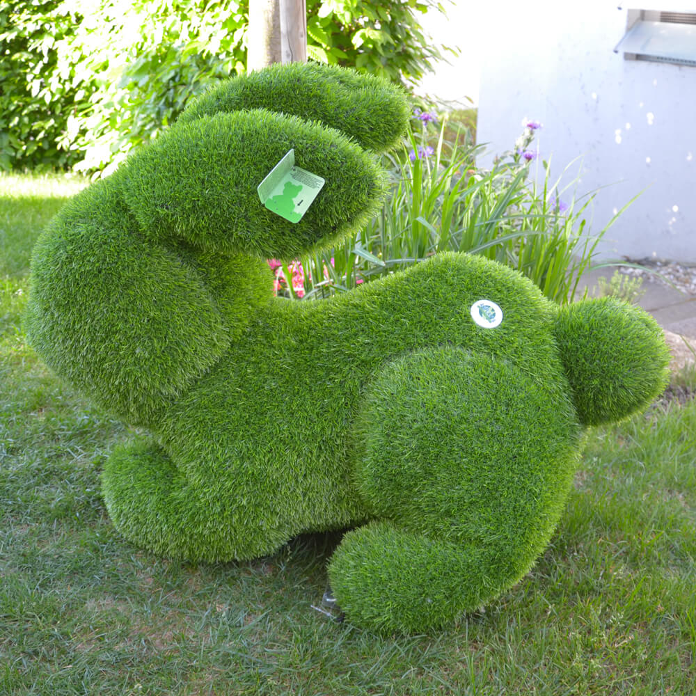 AniPlants, Grasfigur, "Hase", Gartendeko, 80cm