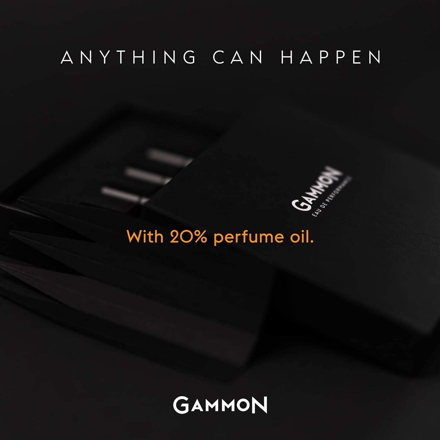 GAMMON Black Notes Herrenduft Explorer-Set 4x2 ml mit 20% Duftöl