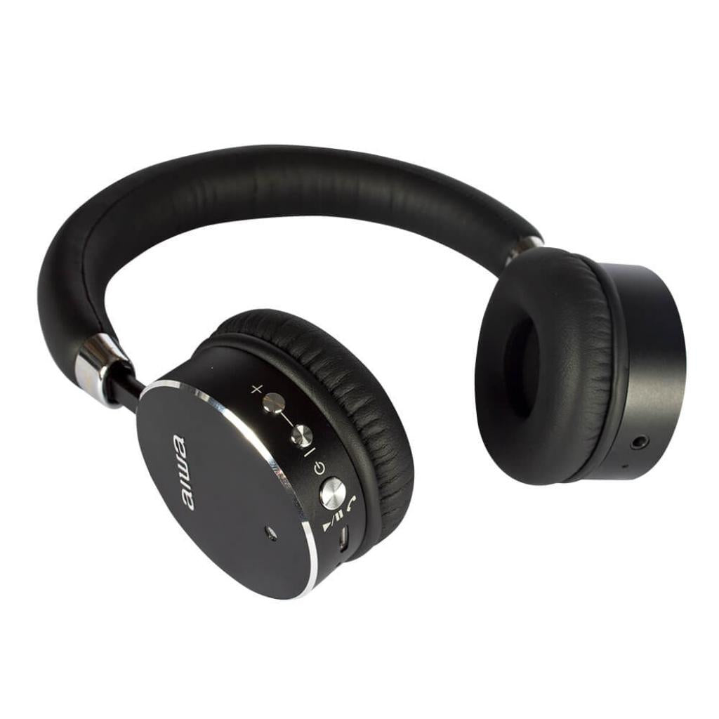 Aiwa HSTBTN-800BK Bluetooth Over-Ear Kopfhörer schwarz kabellos ANC Geräuschunterdrückung