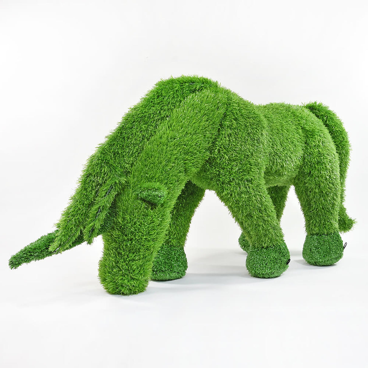AniPlants, Grasfigur, "Einhorn", klein, Gartendeko, 46cm