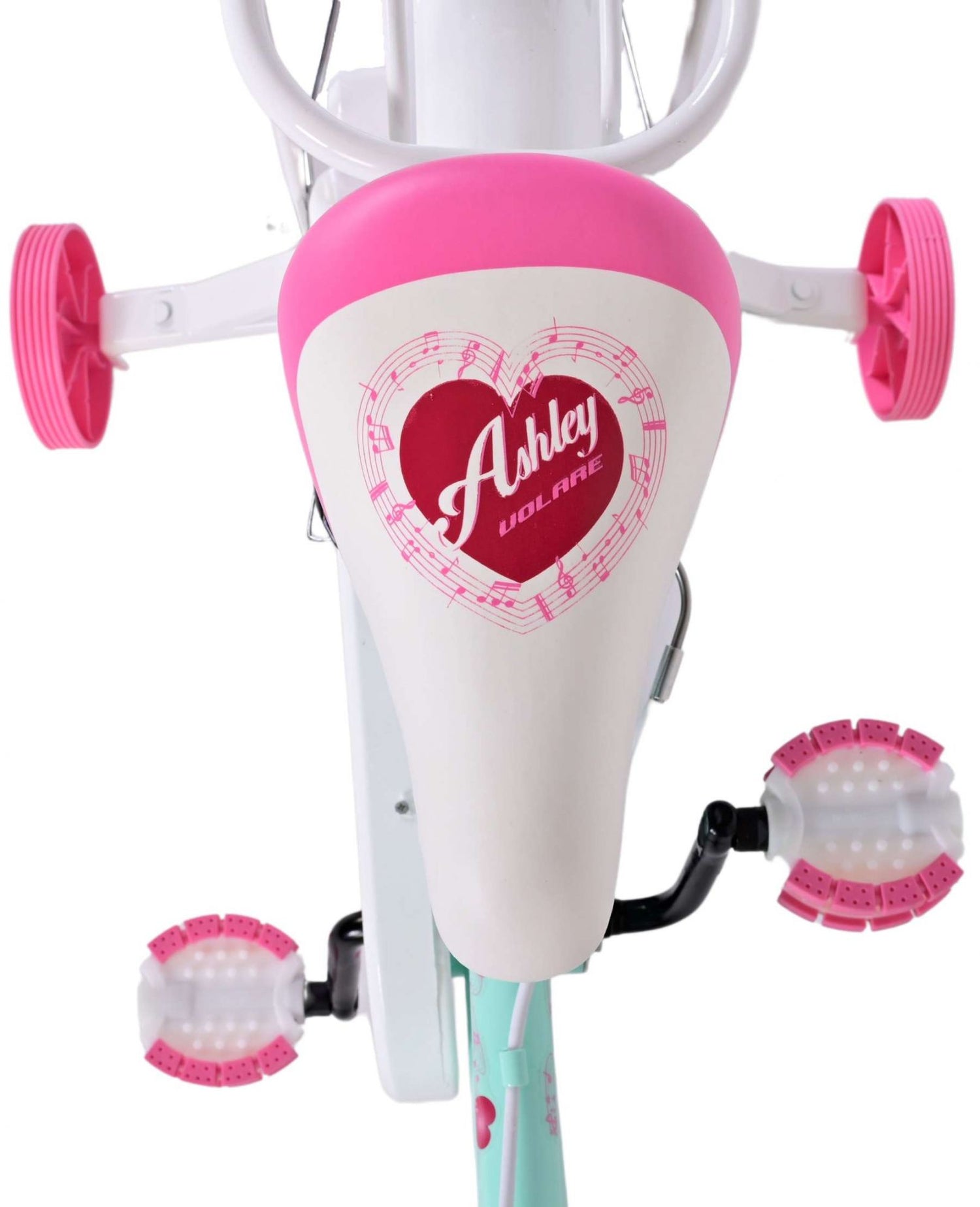 Volare Ashley Kinderfahrrad - Mädchen - 16 Zoll - Grün - Zweihandbremsen