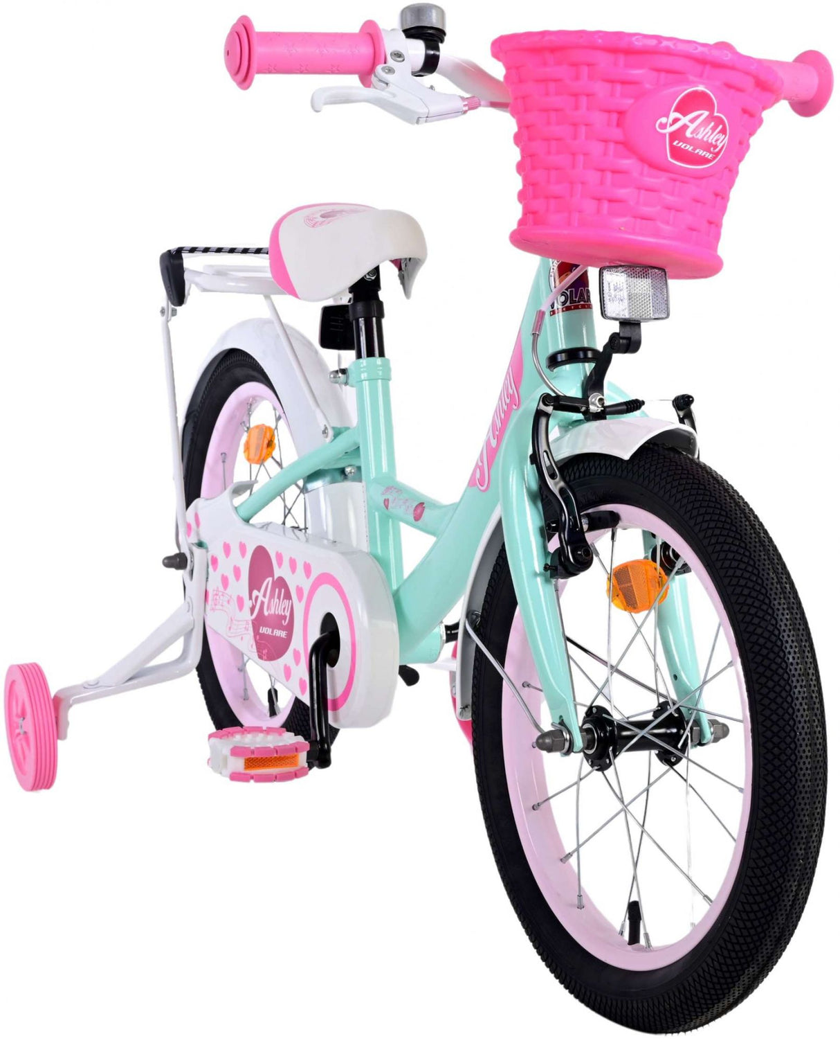 Volare Ashley Kinderfahrrad - Mädchen - 16 Zoll - Grün