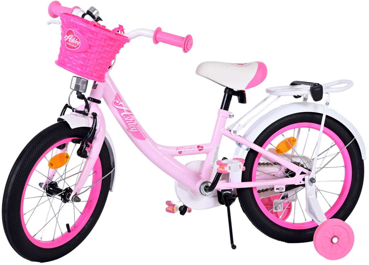 Volare Ashley Kinderfahrrad - Mädchen - 16 Zoll - Rosa
