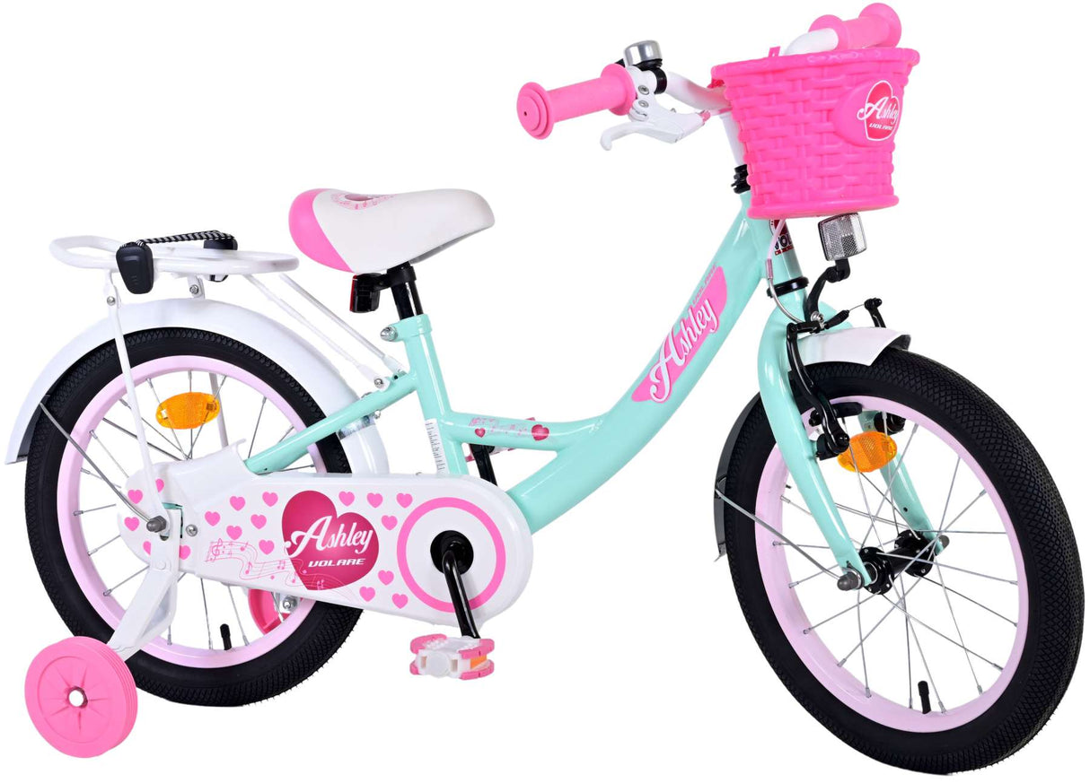 Volare Ashley Kinderfahrrad - Mädchen - 16 Zoll - Grün