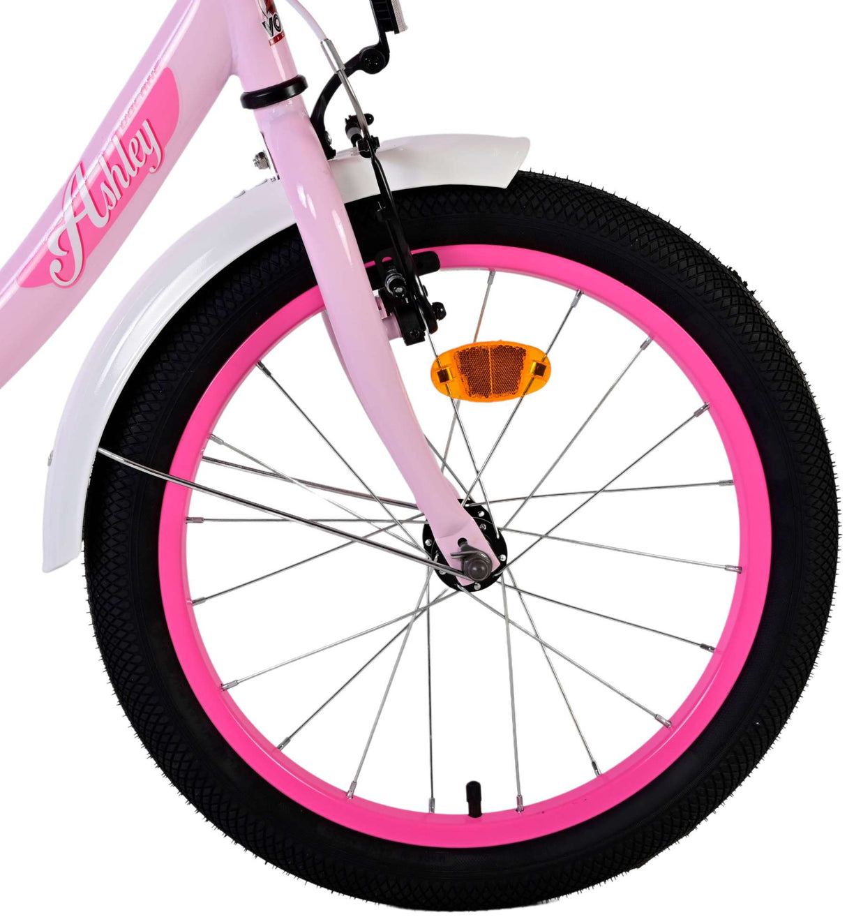 Volare Ashley Kinderfahrrad - Mädchen - 18 Zoll - Rosa