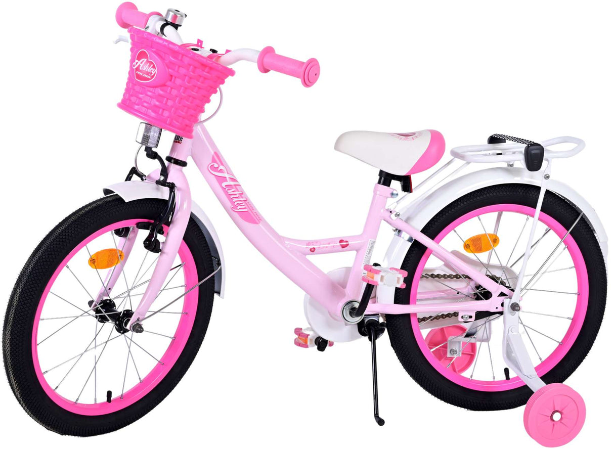 Volare Ashley Kinderfahrrad - Mädchen - 18 Zoll - Rosa