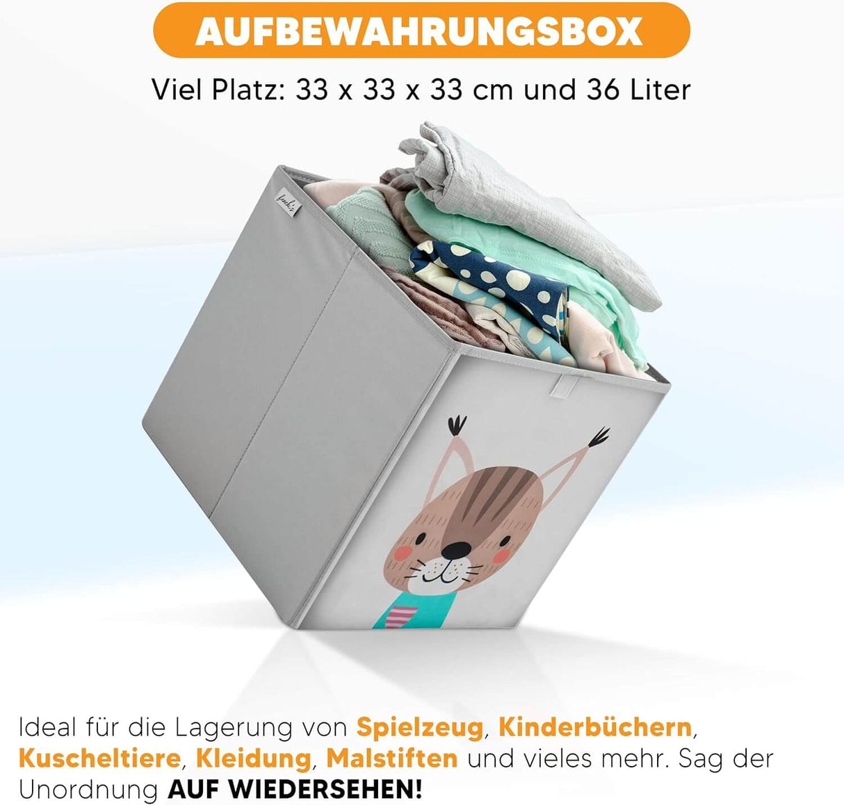 Fenchis Aufbewahrungsboxen Abmessungen und Literangabe