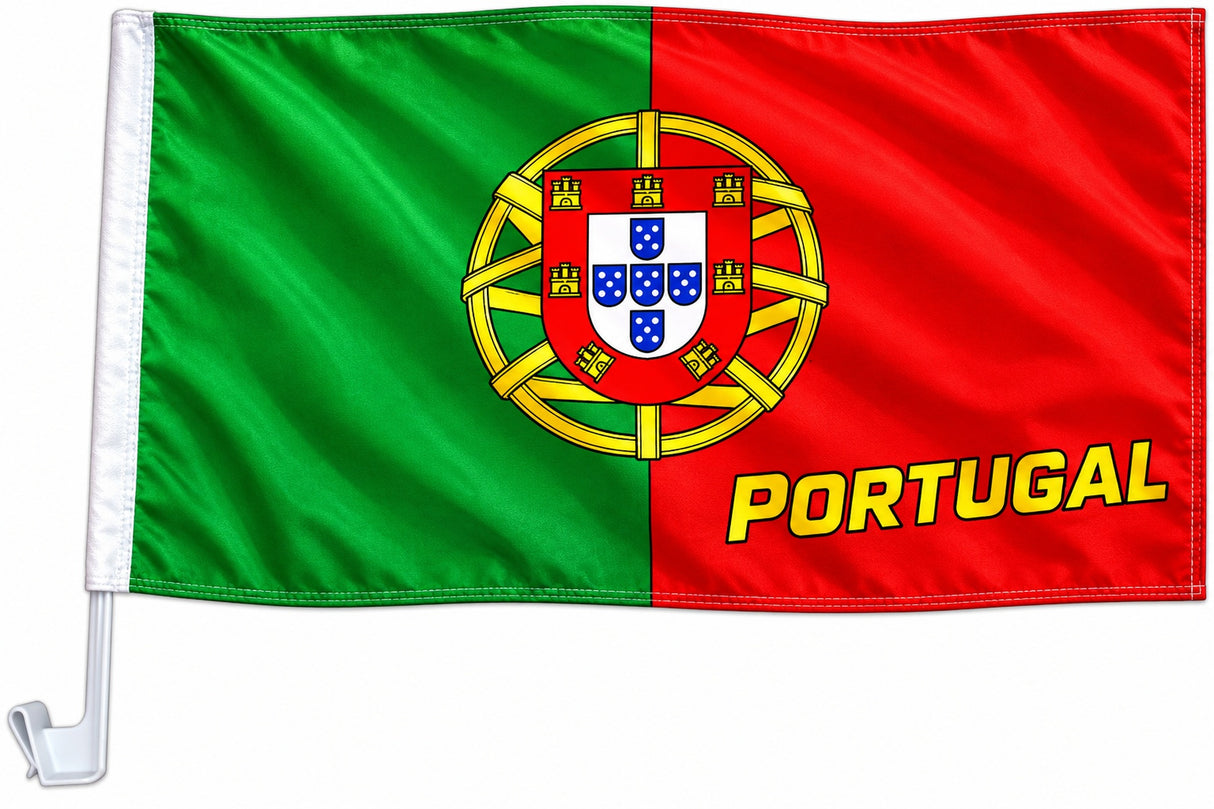 Autoflagge Portugal 30 x 40 cm Auto Flagge Fahne Autofahne Fensterflagge Fanfahne