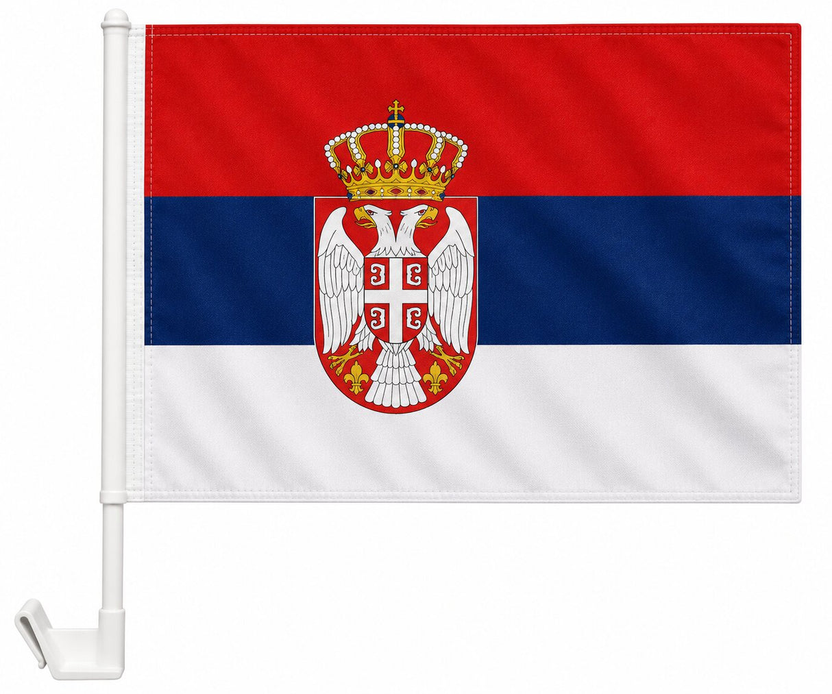 Autoflagge Serbien 30 x 40 cm Auto Flagge Fahne Autofahne Fensterflagge Fanfahne