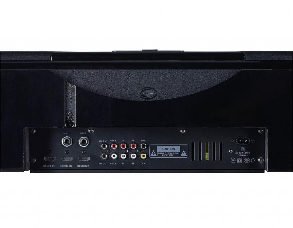 Auvisio 6-Kanal-3D-Soundbar 5.1-Surround-Sound Bluetooth 4.0, HDMI, 250 Watt, Lautsprecher Bar