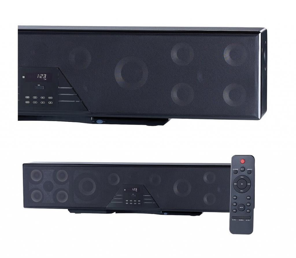 Auvisio 6-Kanal-3D-Soundbar 5.1-Surround-Sound Bluetooth 4.0, HDMI, 250 Watt, Lautsprecher Bar