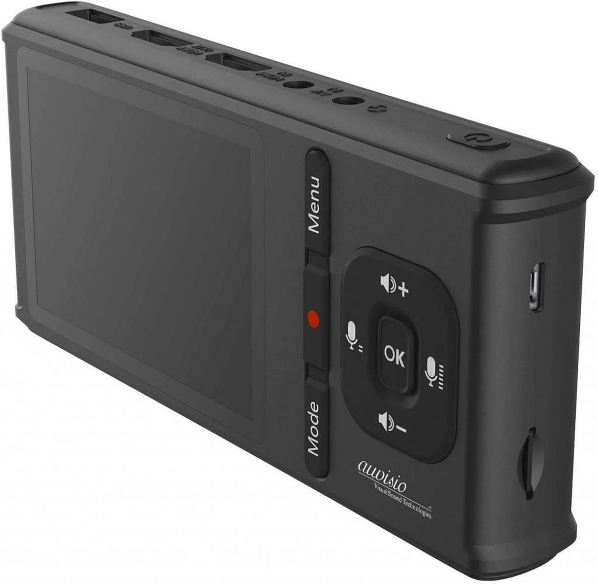 auvisio Videorekorder GC-500, 4K, Live-Streaming-Funktion Farbdisplay Aufnahmekontrolle Aufzeichnung