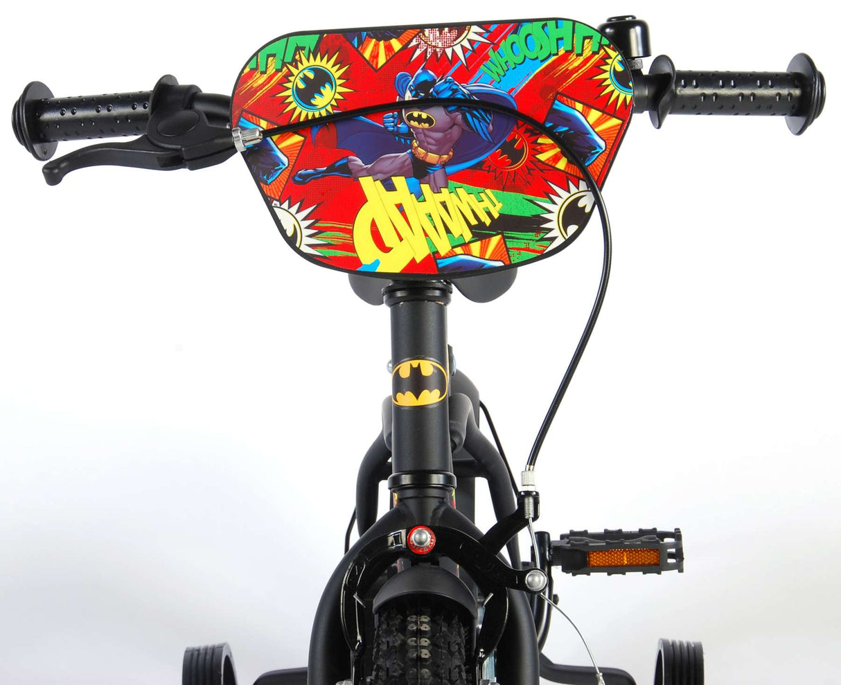 Volare ultimatives Batman 12-Zoll Kinderfahrrad - Sicherheit, Komfort und Spaß in einem!