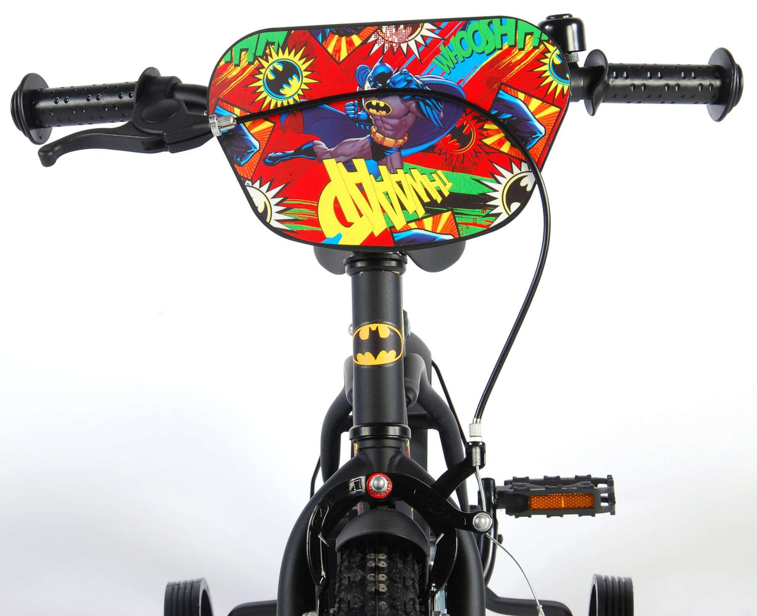 Volare ultimatives Batman 12-Zoll Kinderfahrrad - Sicherheit, Komfort und Spaß in einem!