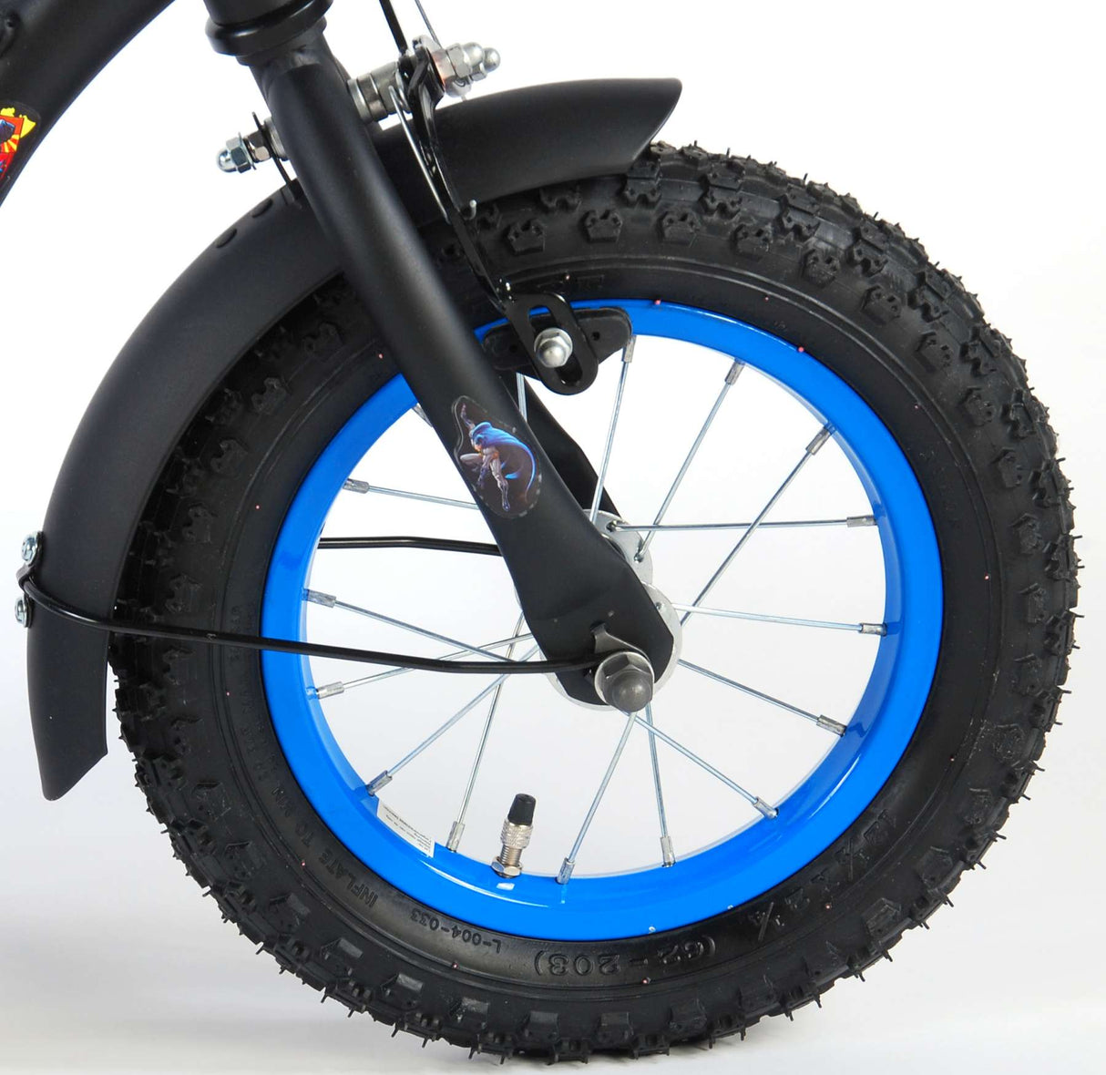Volare ultimatives Batman 12-Zoll Kinderfahrrad - Sicherheit, Komfort und Spaß in einem!