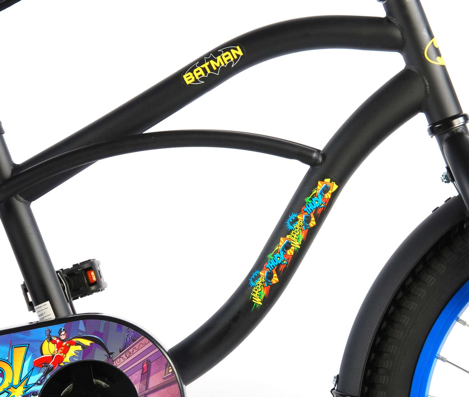 Volare Batman-Kinderfahrrad - Sicherheit, Komfort und langanhaltende Freude!