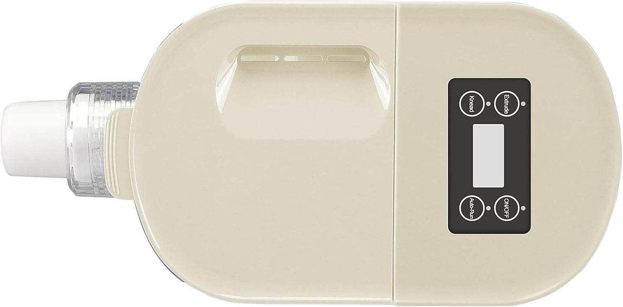 Beper P102SBA500 automatische Nudelmaschine, 9 Matrizen, 200W, für Hartweizen, glutenfreie & Eiernudeln, kompakt, einfach zu reinigen