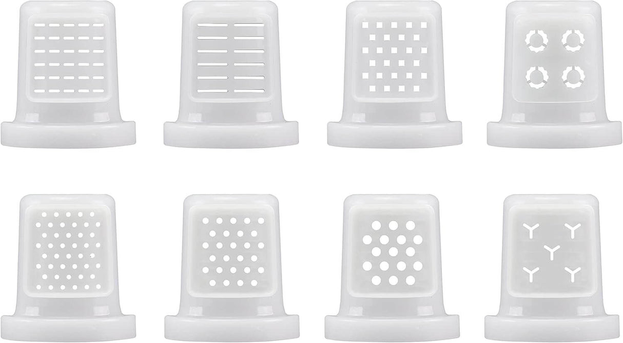 Beper P102SBA500 automatische Nudelmaschine, 9 Matrizen, 200W, für Hartweizen, glutenfreie & Eiernudeln, kompakt, einfach zu reinigen