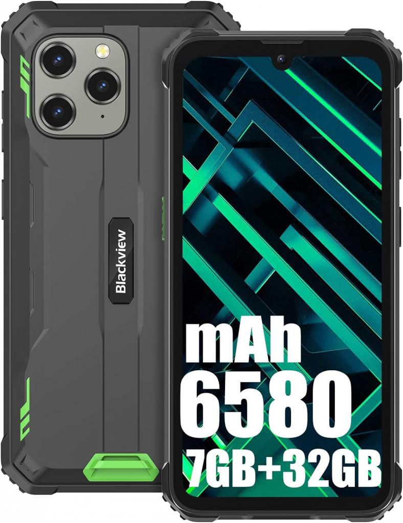Blackview BV5300 pro Green Rugged Smartphone, Outdoorhandy mit 7 GB RAM und 64 GB Speicher