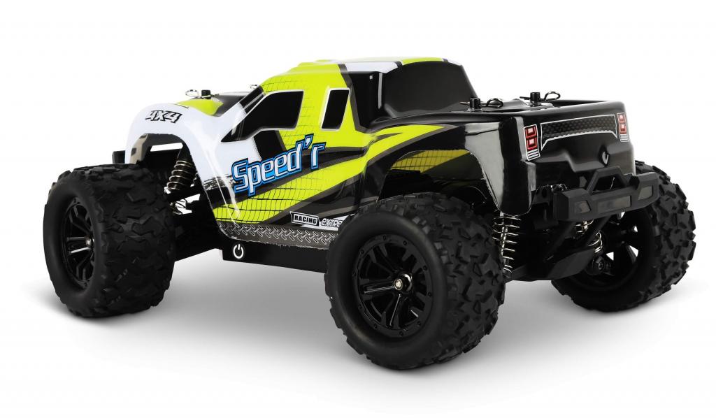 Blij´r Speed´r Blau ferngesteuertes RC Auto 45 km/h, 1:18, 2 Akkus, Allrad, 100m, Monstertruck