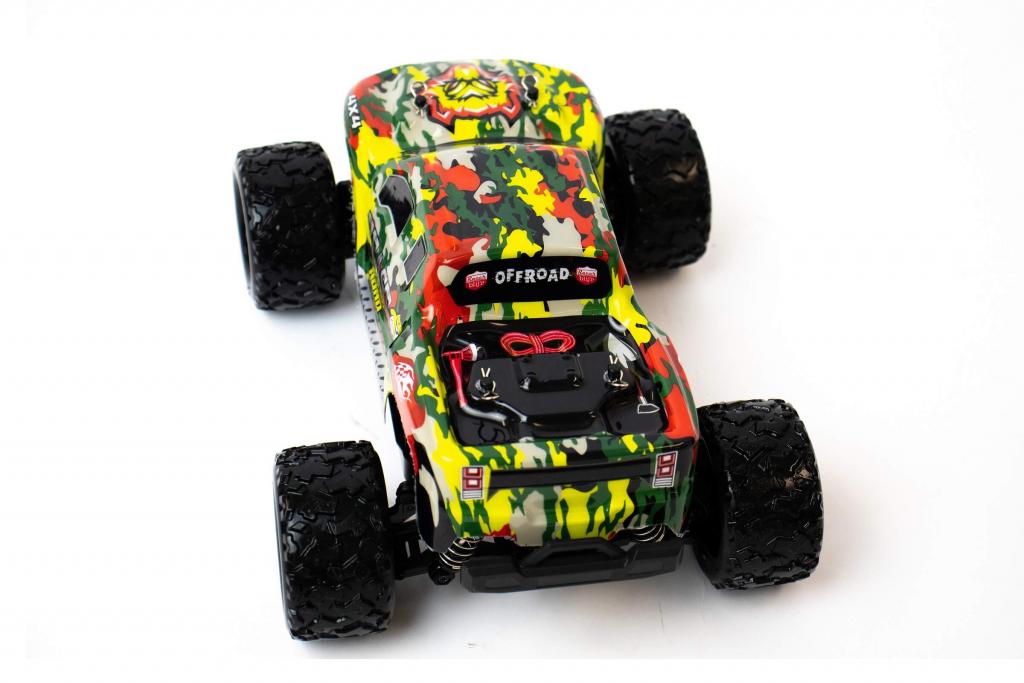 Blij´r Beast Red ferngesteuertes RC Auto 45 km/h, 1:18, 2 Akkus, Allrad, 100m, Monstertruck