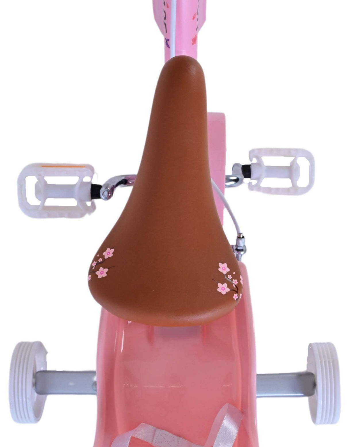 Volare Blossom Kinderfahrrad - Mädchen - 12 Zoll - Rosa - Zwei Handbremsen