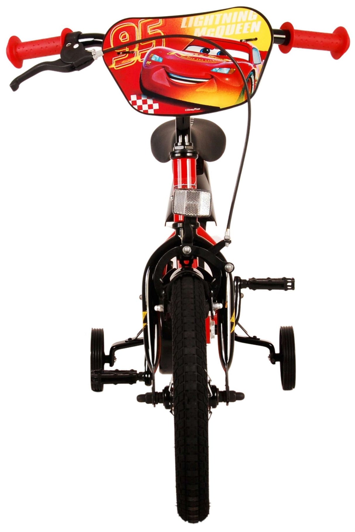 Volare Disney Cars Kinderfahrrad - Jungen - 14 Zoll - Rot