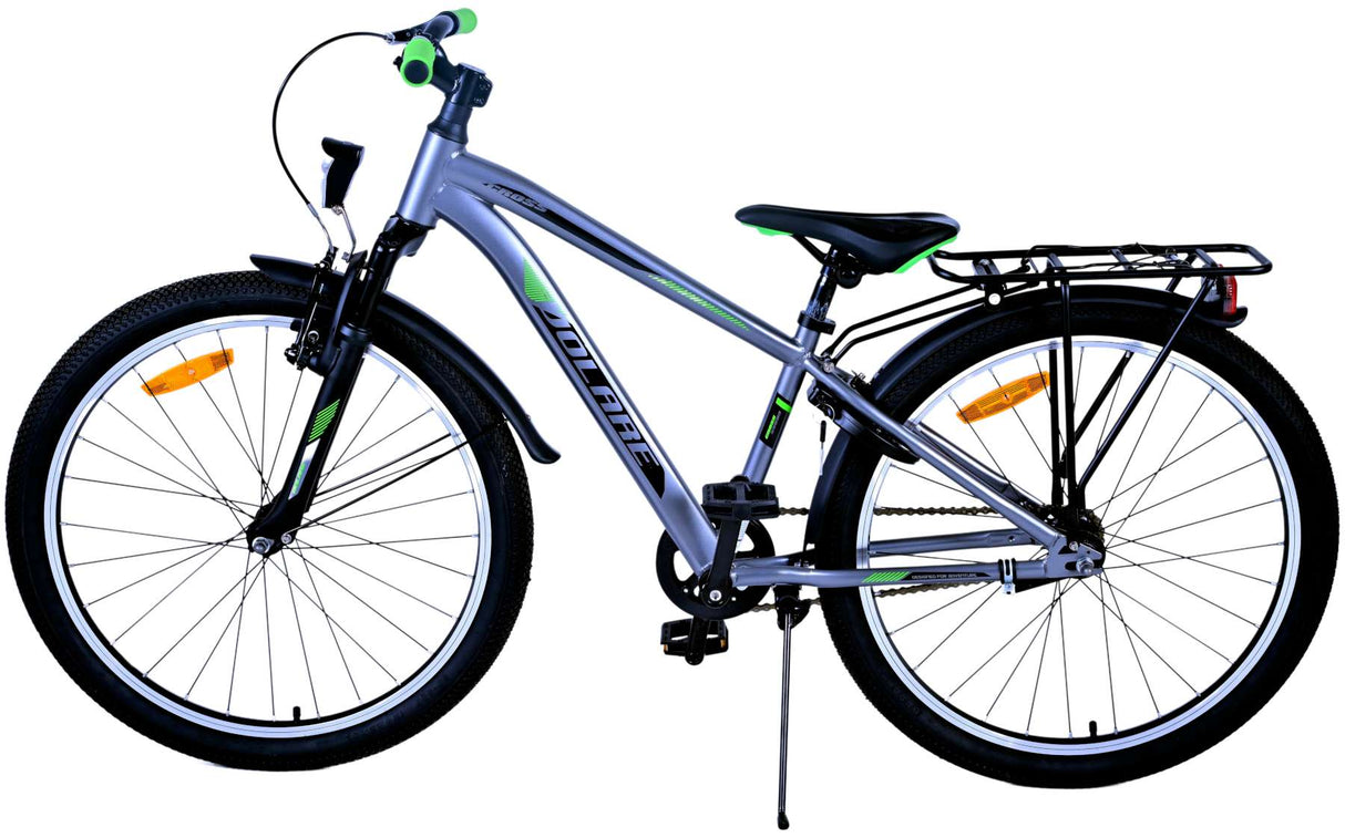Volare Cross Kinderfahrrad - Jungen - 24 Zoll - dunkelgrau