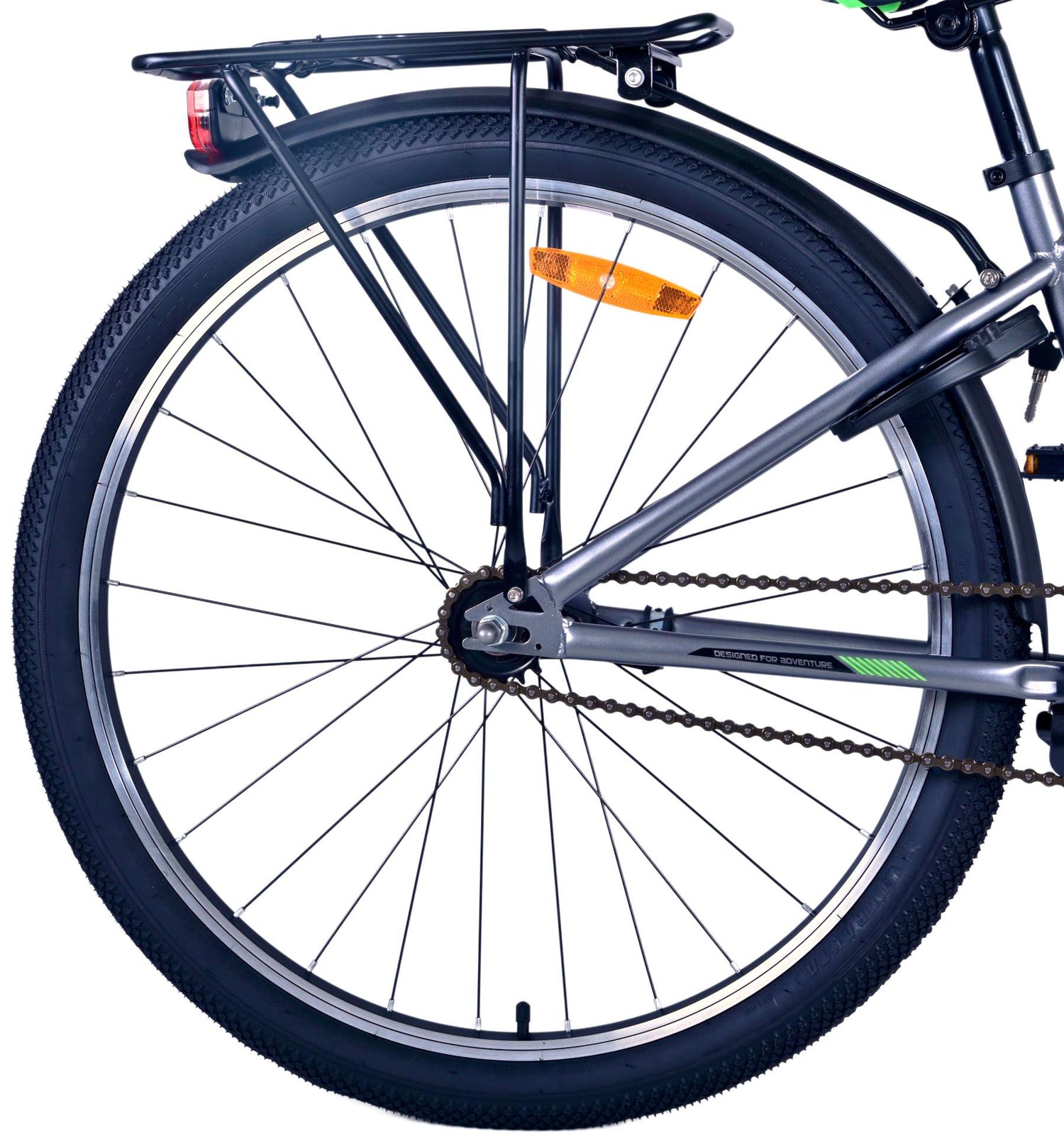 Volare Cross Kinderfahrrad - Jungen - 26 Zoll - Grau