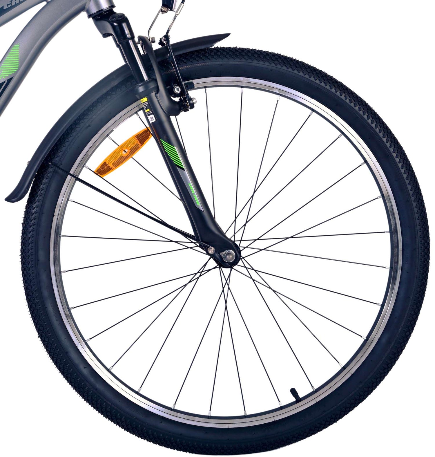 Volare Cross Kinderfahrrad - Jungen - 26 Zoll - Grau