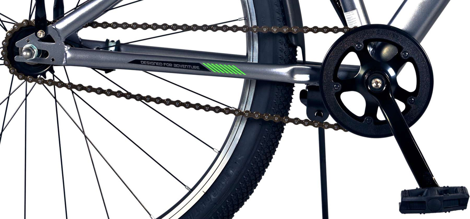 Volare Cross Kinderfahrrad - Jungen - 26 Zoll - Grau