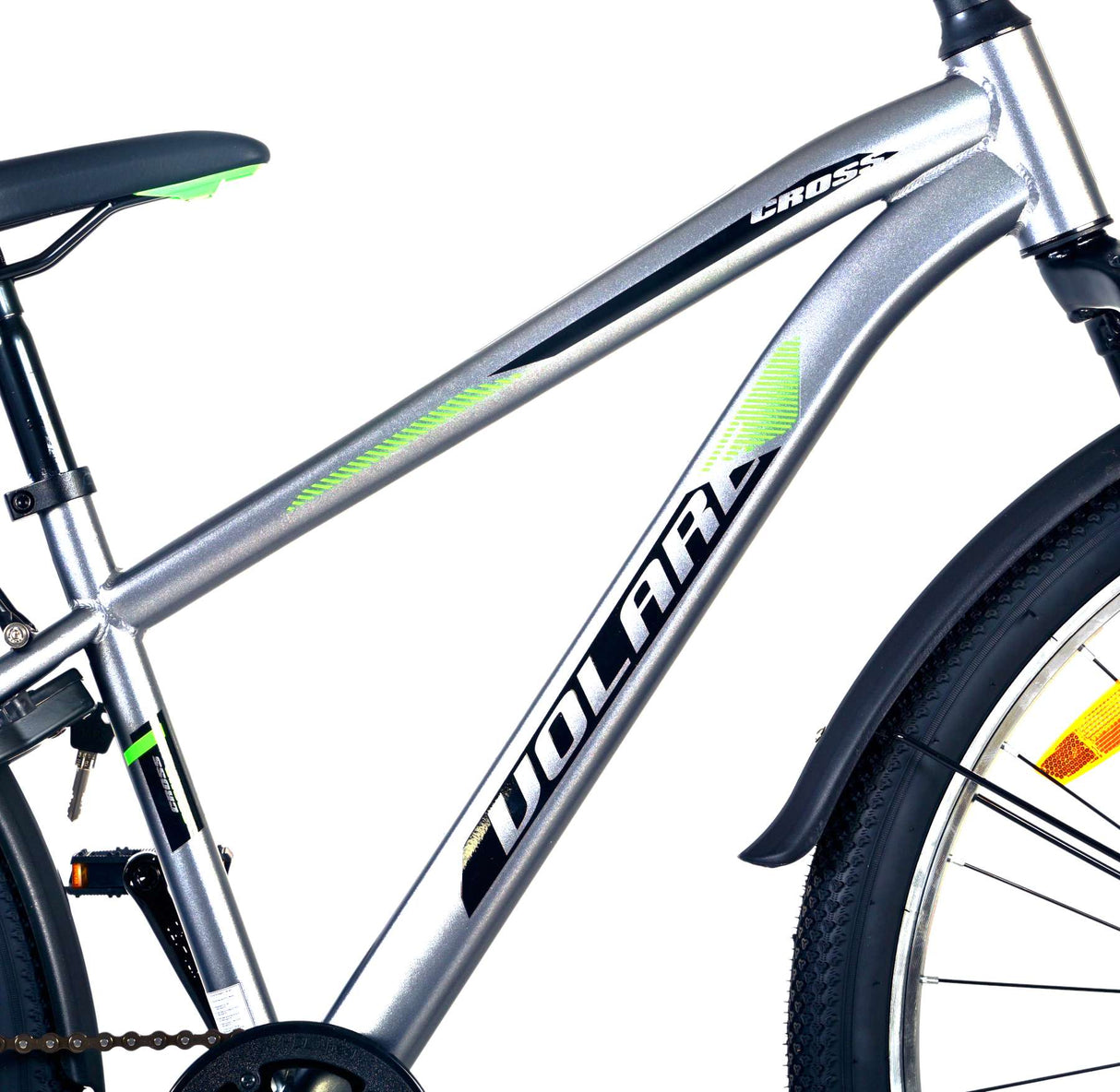 Volare Cross Kinderfahrrad - Jungen - 26 Zoll - Grau