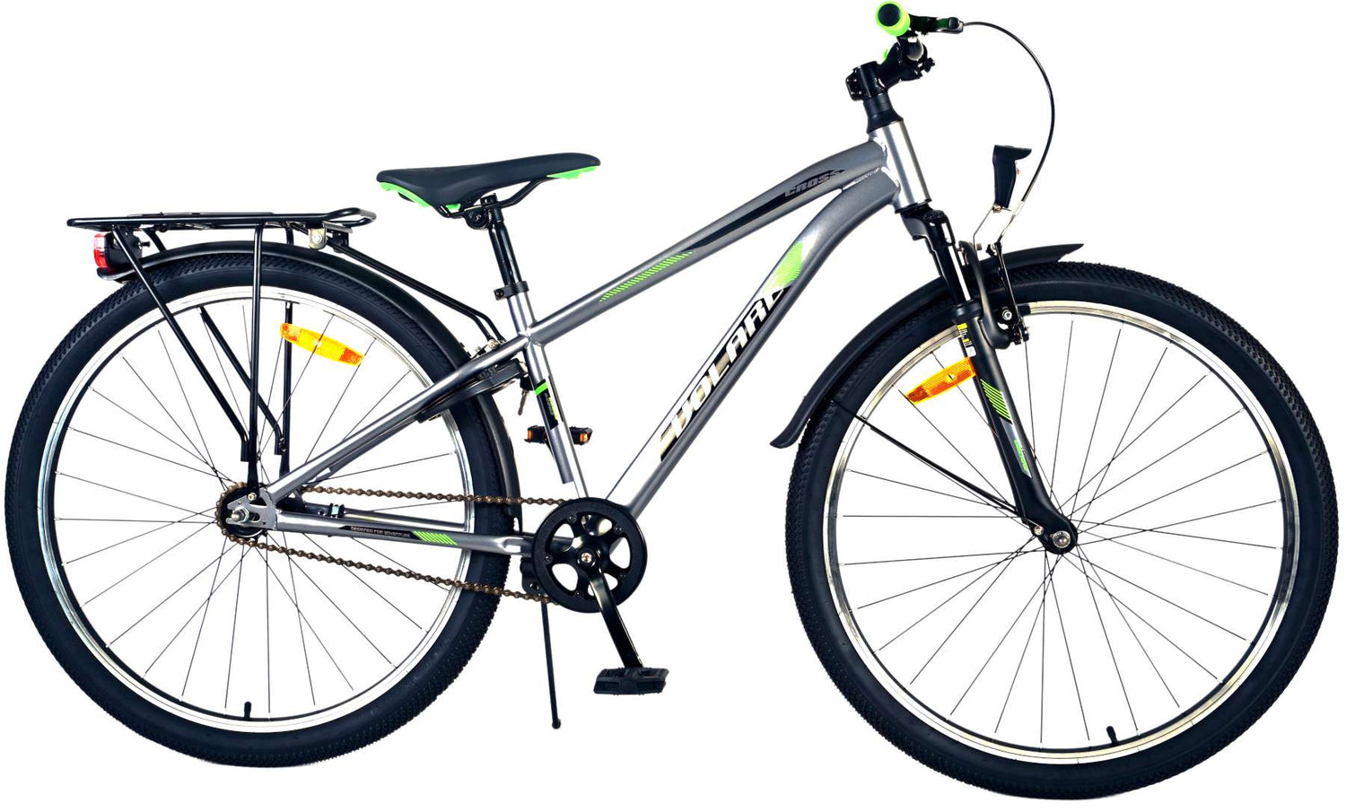 Volare Cross Kinderfahrrad - Jungen - 26 Zoll - Grau