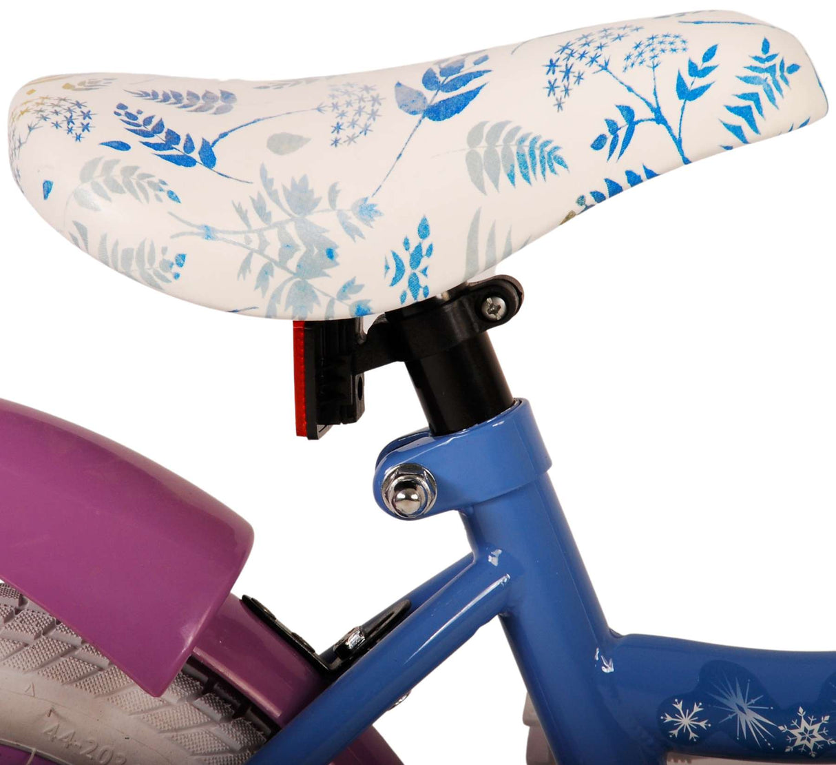 Volare Disney Frozen 2 Kinderfahrrad - Mädchen - 30 cm - Blau / Lila - 12 Zoll
