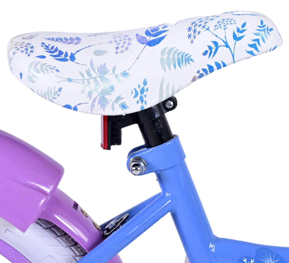 Volare Disney Frozen 2 Kinderfahrrad - Mädchen - 16 Zoll - Blau / Lila