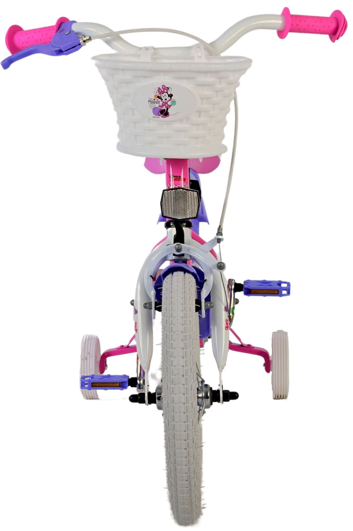 Volare Disney Minnie Cutest Ever! 14 Zoll Mädchenfahrrad in Rosa für Kinder