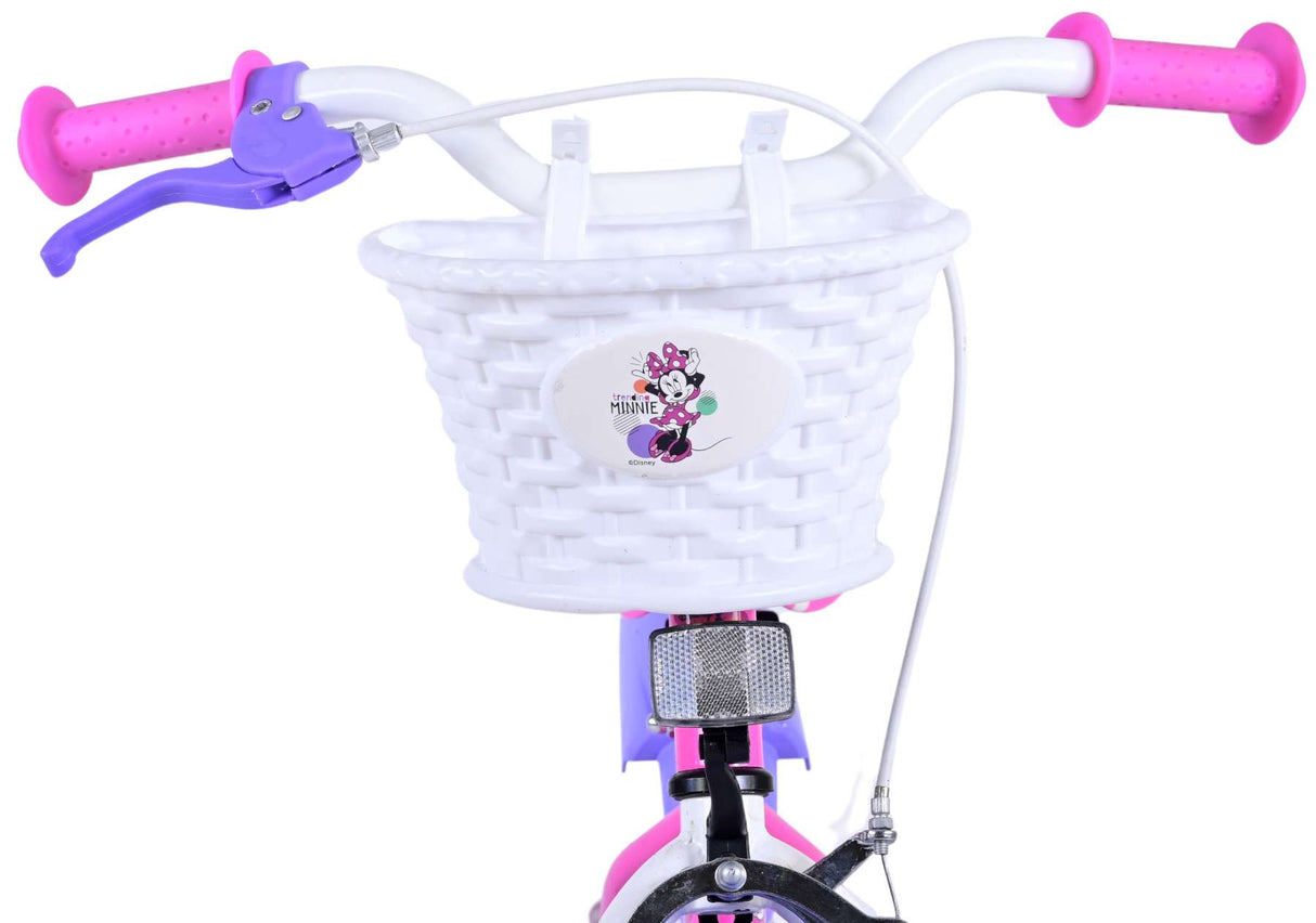 Volare Disney Minnie Cutest Ever! Kinderfahrrad - Mädchen - 16 Zoll - Rosa