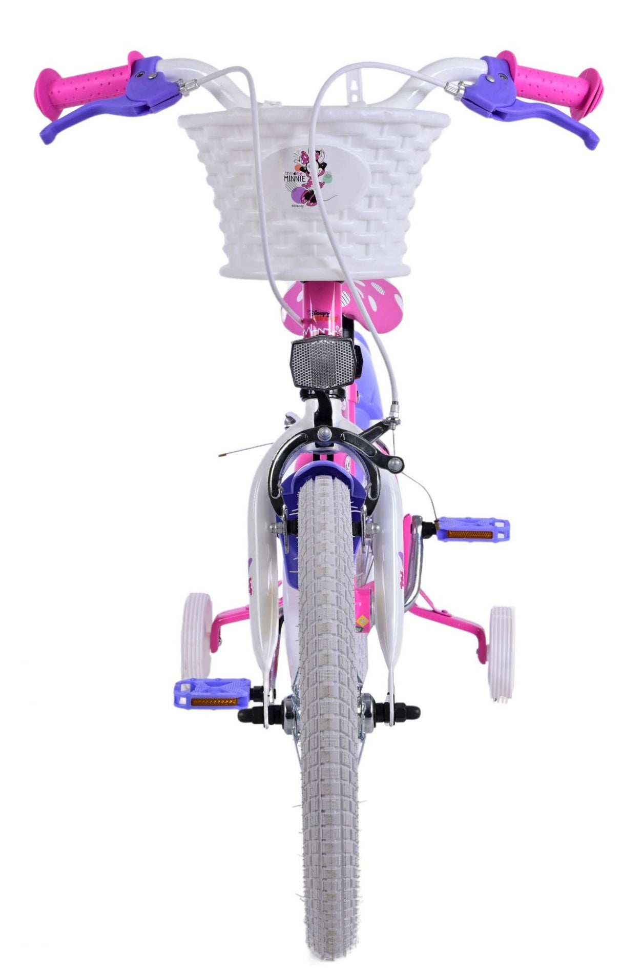 Volare Disney Minnie 16 Zoll Kinderfahrrad Pink - Sicherheit, Komfort und Spaß in einem!