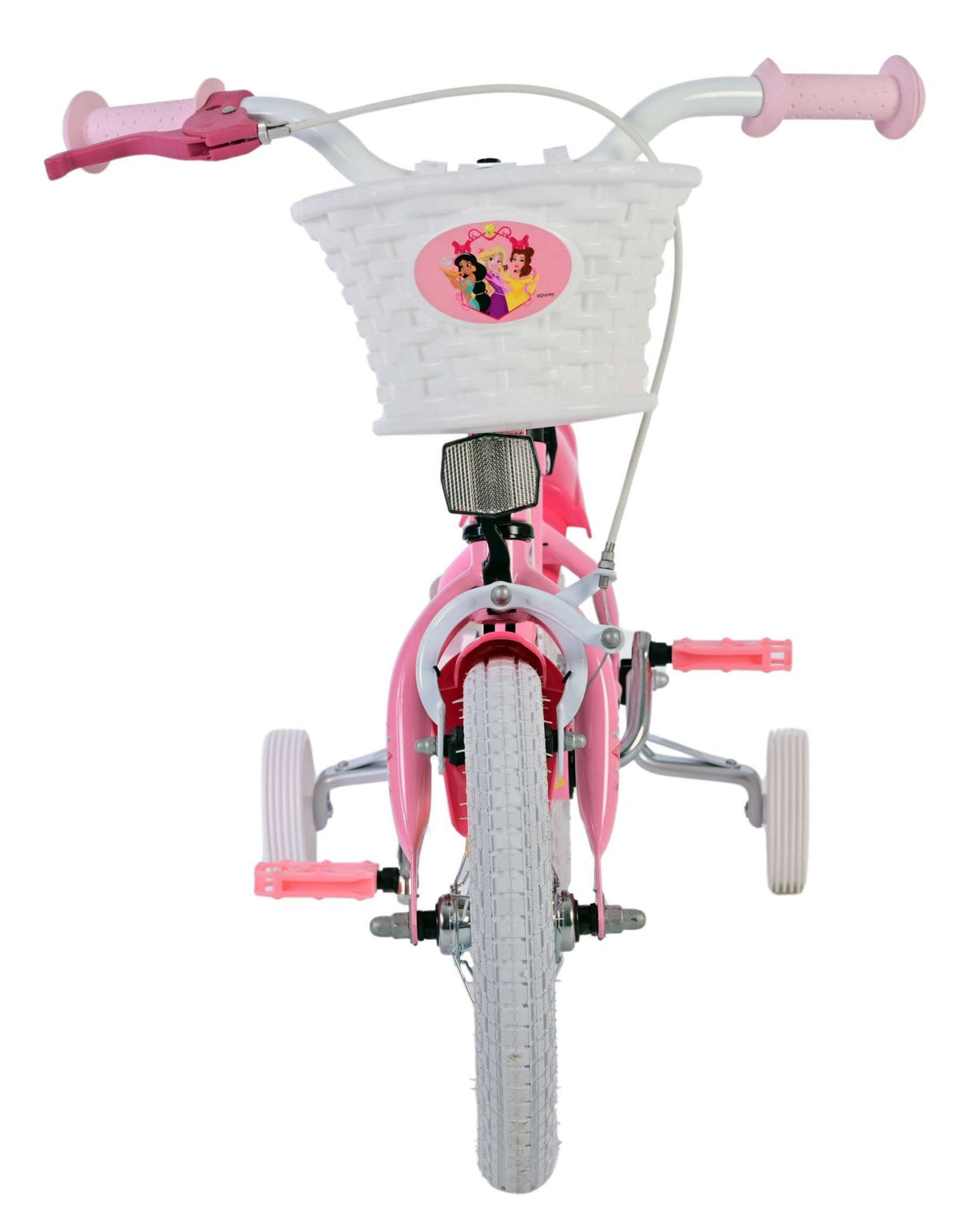 Volare Disney Princess Kinderfahrrad - Mädchen - 12 Zoll - Rosa
