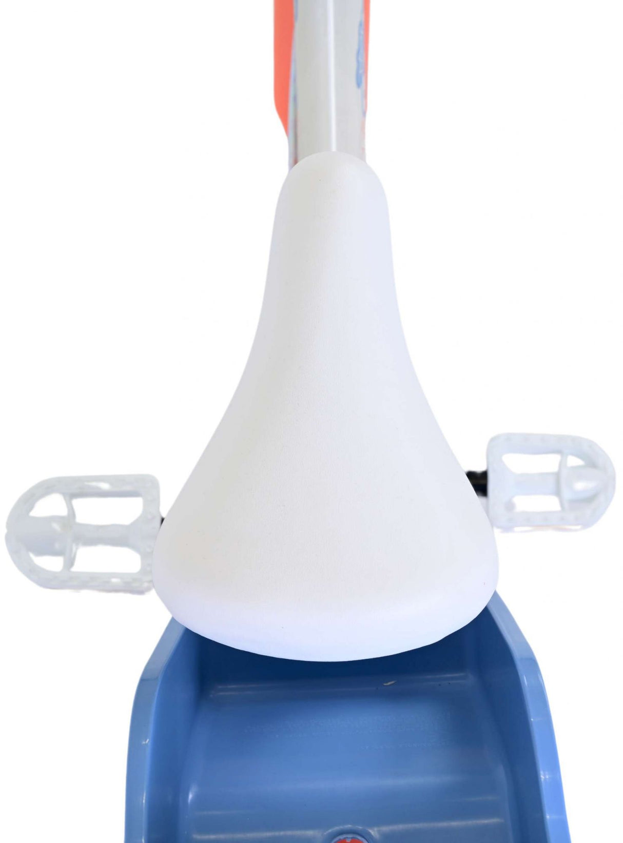 Volare Disney Stitch Kinderfahrrad für Mädchen - 16 Zoll in Creme Koralle Blau mit Handbremsen