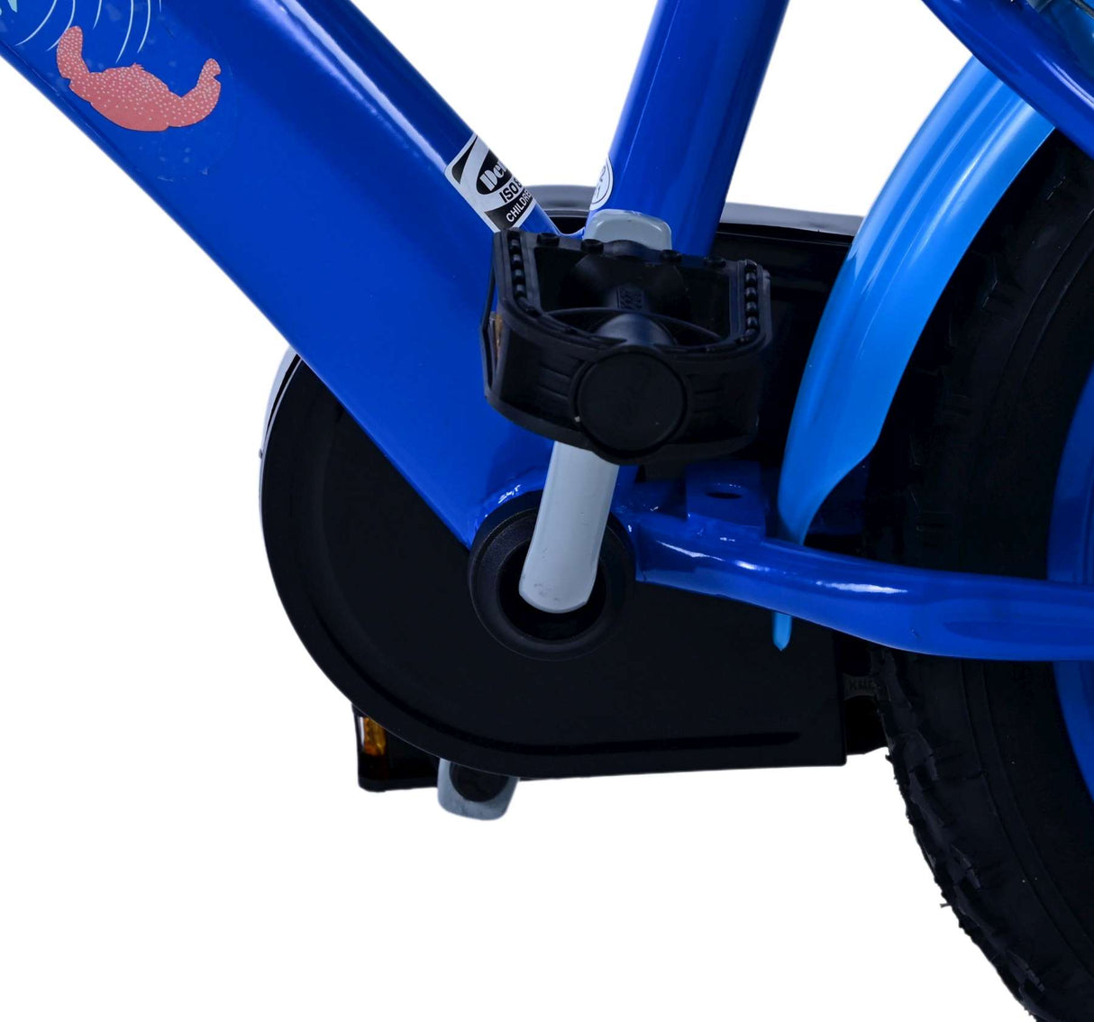 Volare Disney Stitch Kinderfahrrad für Jungen - 14 Zoll - Blau mit Zweihandbremsen