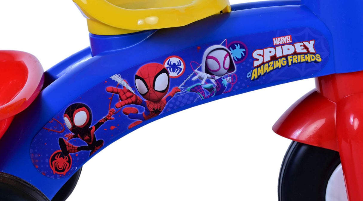 Volare Dreirad Marvel Spidey für Jungen in Blau - Ideal für Kinder von 1 bis 3 Jahren