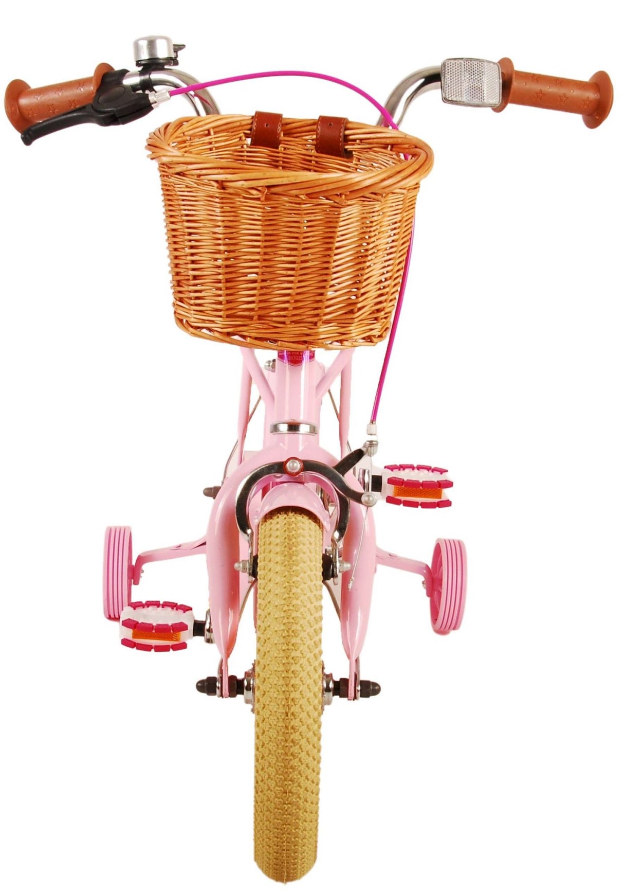 Volare Excellent Kinderfahrrad - Mädchen - 12 Zoll - Rosa